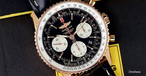 breitling b01 gold|breitling navitimer b01 review.